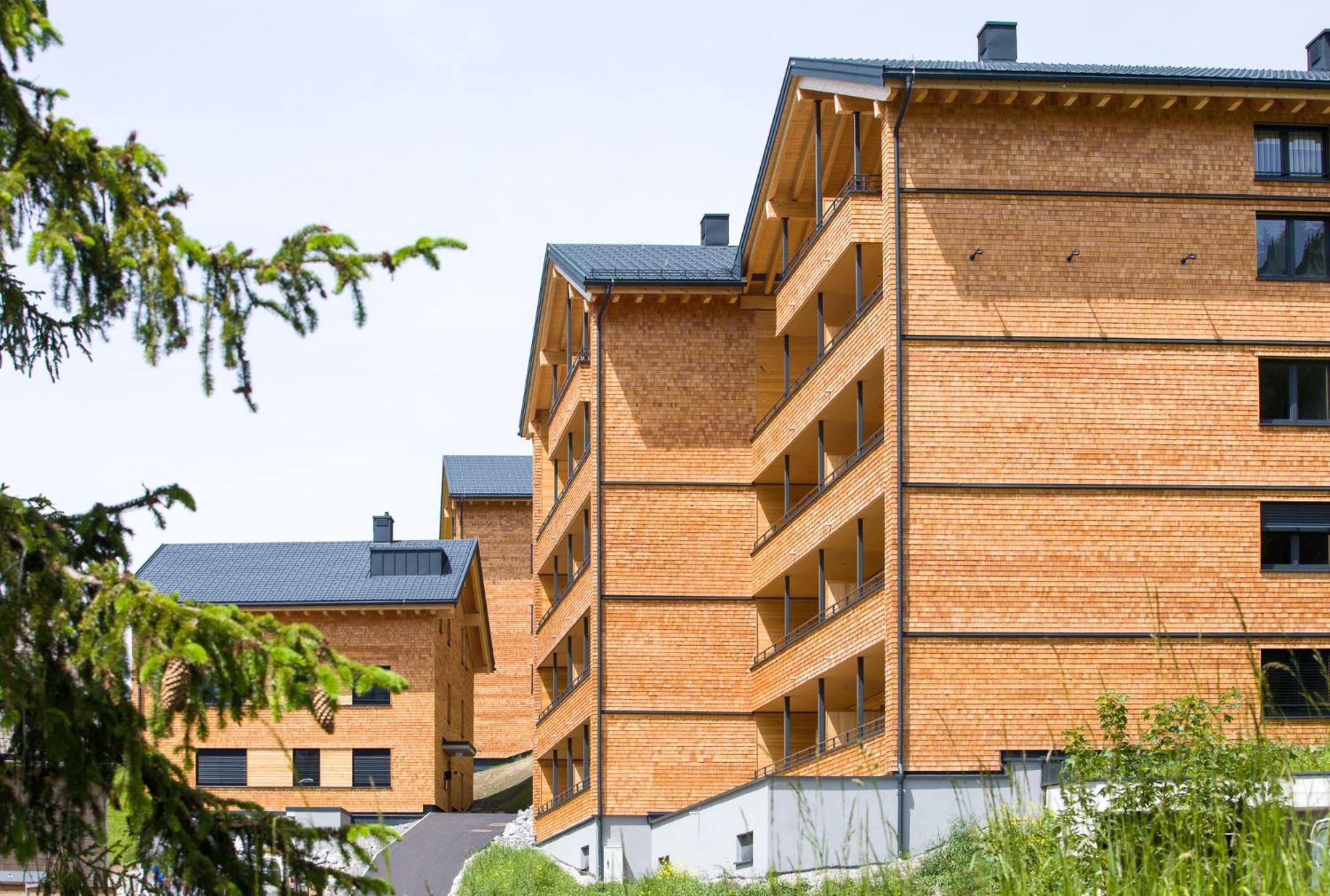 Alpenstolz Damuels Haus 3 - Stilvoll Urlauben In Den Bergen Appartement Buitenkant foto